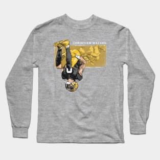 Christian Watson Green Bay Highlight Backflip Long Sleeve T-Shirt